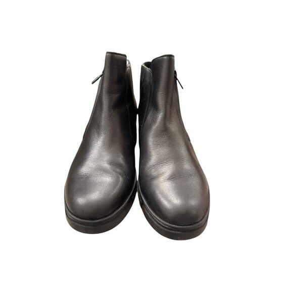 Vionic Women's Black Waterproof Uptown Wedge Sur Ankle Boots Size 9 - Picture 6 of 9